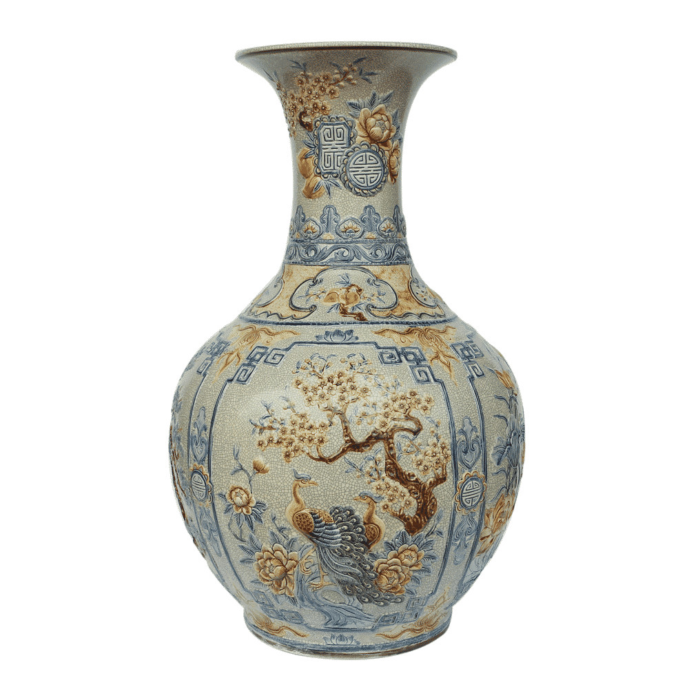 Bình gốm phong thủy với vẻ đẹp tinh tế và ý nghĩa sâu sắc