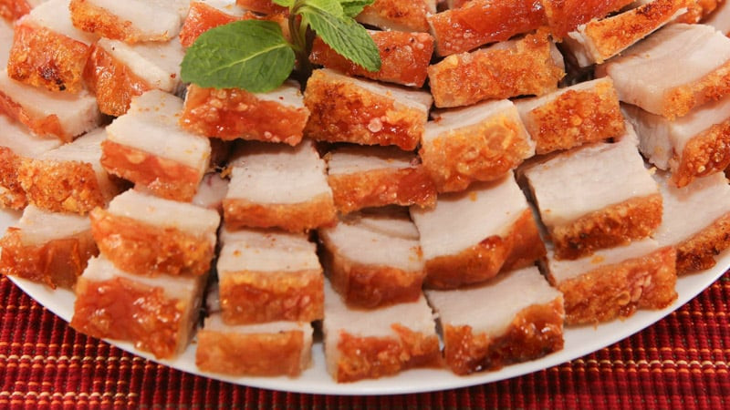 Thịt heo trong bộ Tam Sên